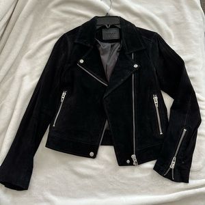 Genuine suede jacket